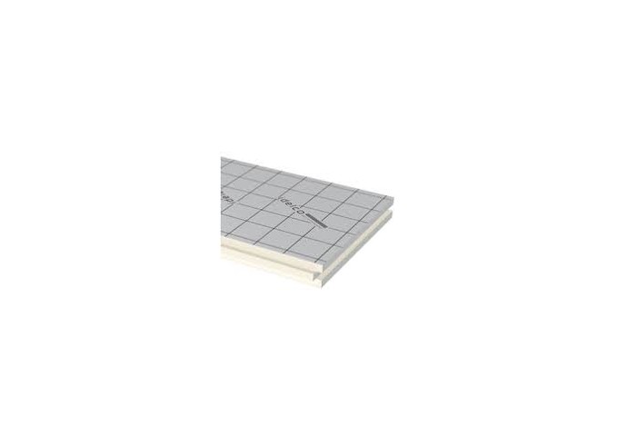 Isolant PIR IDELCO UNIVERSAL 10cm (sol.mur.toit) ALU 0022 T&M 1200x600mm pur Panneau 0.72m²