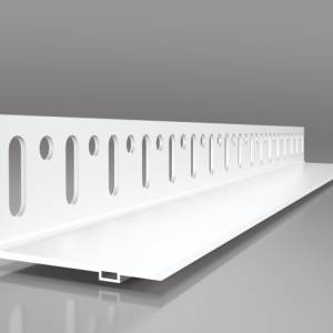 Cornière-Rail départ 200x10x4cm LW-L PVC/ pièce 2mètres