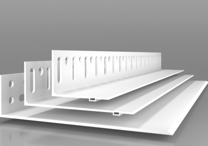 Cornière.Rail départ LW.L 200x10x4cm PVC pièce 2mètres
