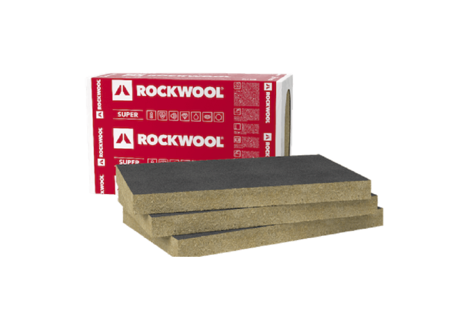 Rockwool VENTIROCK F Super 033 15cm 4panneaux 100x60mètre Isolant laine de roche RF ballot 2.40m²