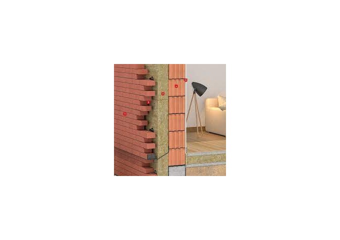 Rockwool VENTIROCK F Super 033 15cm 4panneaux 100x60mètre Isolant laine de roche RF ballot 2.40m²