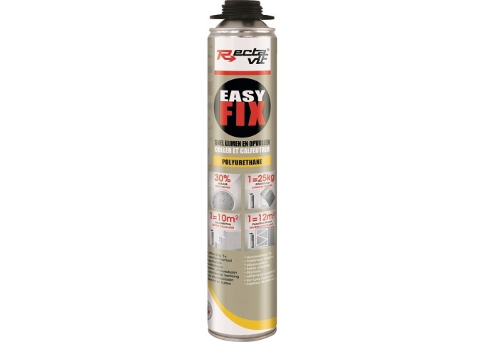 Mousse EASY FIX NBS Rectavit bombe 750ml