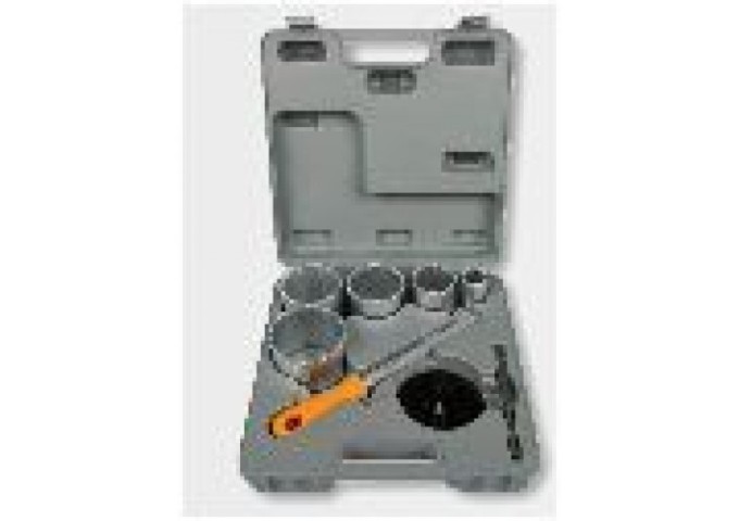 Set de 5 scies à cloche diamantée de diamètre 33 à 83mm Hardy