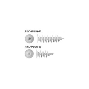 BLISTER Chevilles Spirale 55x28mm pour fixations dans isolant Rawlplug/ 4pièces