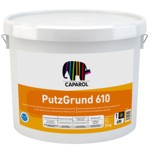 Capatect 610 Putzgrund Blanc Primer prévu avant pose crépis Caparol/ seau 25Kg