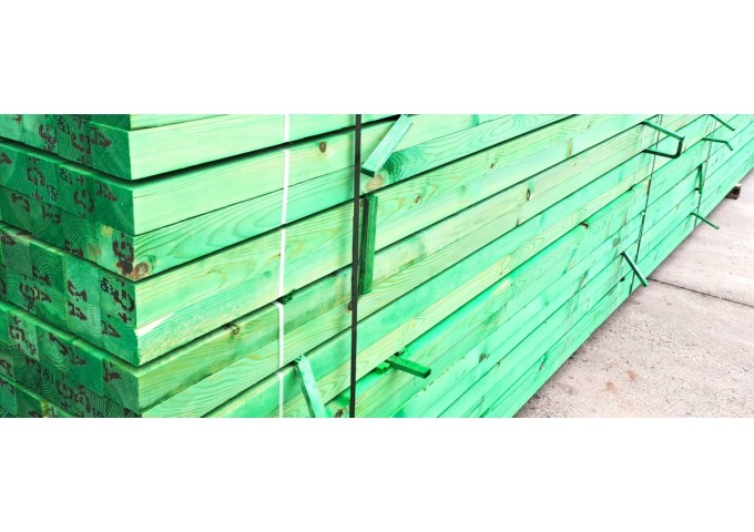 Chevron 50x70mm (5x6 1 2) SRN TRAITE pièce 4.80mètres