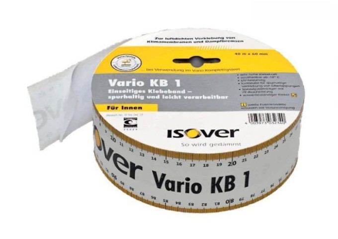 TAPE 60mm Isover Vario KB1 Rouleau 40mètres