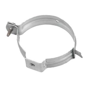 Collier en zinc charnière rond a visser/ pièce