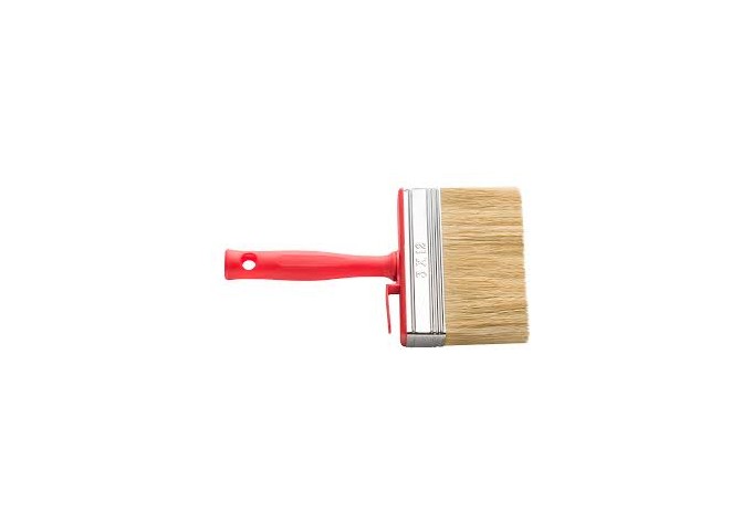 Brosse . Pinceau rouge 12x3cm *86* Hardy pièce