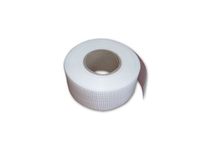 Bande . Ruban armature treillis verre 5cm avec maillage Rouleau 20mètres