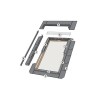 Raccord 78x98cm ardoise VELUX EDL MK04 gris pièce