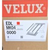 Raccord 78x98cm ardoise VELUX EDL MK04 gris pièce