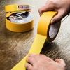 Tape . Ruban adhésif 25mm jaune pour travaux peinture *572* Scley rouleau 33mètres