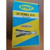 Chevilles 12mm x 80mm Spacy boite 25pièces