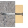 Chevilles 12mm x 80mm Spacy boite 25pièces