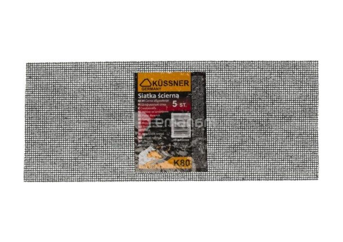 Grille de ponçage en acier *80* 115x280mm Kussner 5pièces