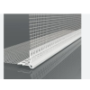 Cornière d'angle LK.VH PVC avec guide . repère enduit 2.5mètres + Filet 10x10cm Ballot 62.5mètres