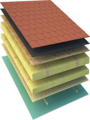 Roofing sous.couche Ardoisé 2.5mm Expert W PV Super SBS Matizol Rouleau 15m²