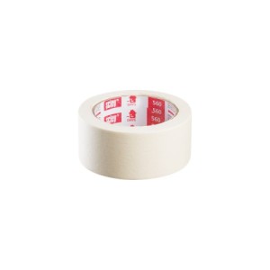 Tape - Ruban adhésif 38mm Jaune pour travaux peinture 560 Scley/ Rouleau 33mètres