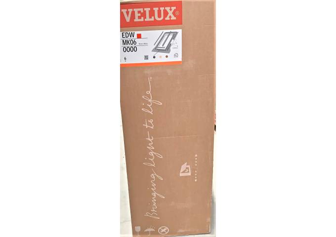 Velux 78x118cm rotation bois GZL MK06 1051 sans raccord pièce