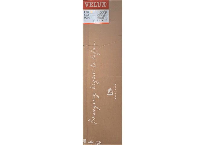 Raccord 114x118cm tuile VELUX EDW SK06 gris pièce