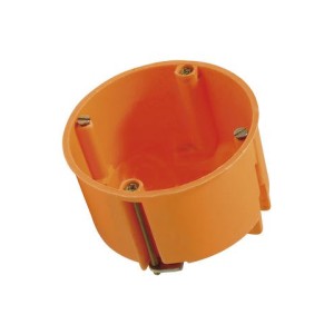 Blochet - boîtier d'encastrement ORANGE pour murs creux 45x68mm/ pièce