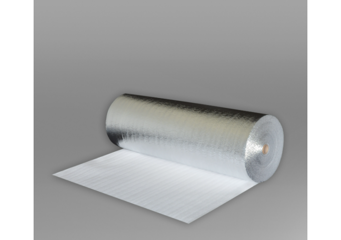 Isolant de sol 3mm Sunflex Foam avec membrane Aluminium rouleau 50m²
