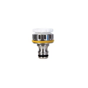 Raccord robinet PRO ¾ métal avec adaptateurr ½ Hozelock/ pièce