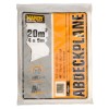 Bache protection 4x5mètres HDPE 7mic Hardy Rouleau 20m²