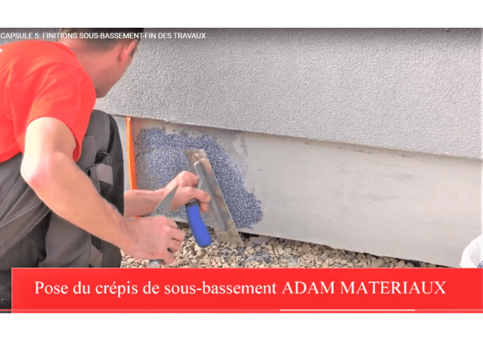 Crépis SOUS.BASSEMENT M925 Adam Matériaux seau 25kg