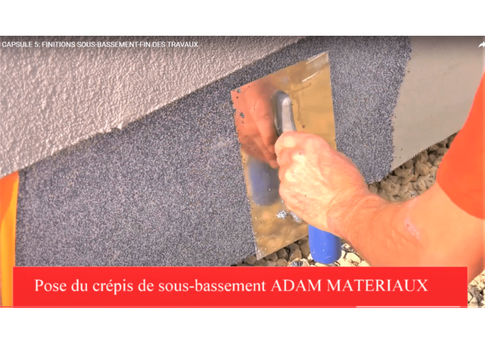 Crépis SOUS.BASSEMENT M925 Adam Matériaux seau 25kg