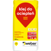 Colle GRISE WEBER KS123 pour le collage Isolants EPS et en mousse RESOL palette 42 sacs x 25Kg 1050Kg