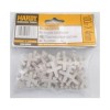 Croisillons carrelage 4mm Hardy 100pièces