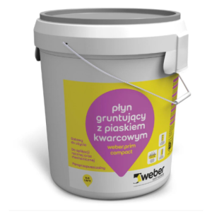 Primer Blanc WEBER PRIM Compact avant pose crépis/ seau 20Kg