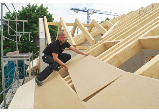 Isolant laine bois RIGIDE 18cm Steico Special Dry 1880x600mm T&M panneau 1.128m²