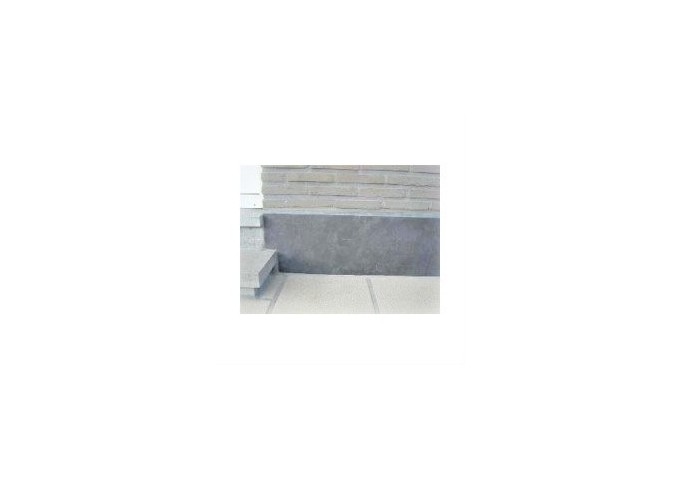 Sous.bassement 100x35x3cm Vietnam pierre bleue Scie Meule+chanfrain piece