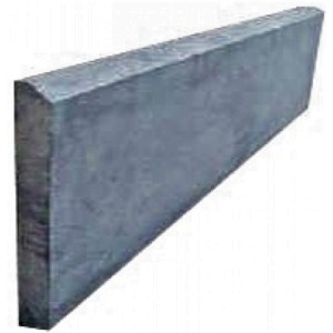 Sous-bassement 100x35x3cm Vietnam pierre bleue Scie Meule+chanfrain/ piece