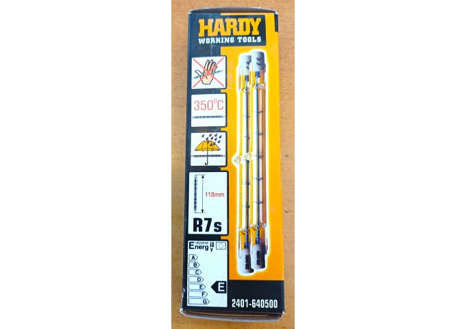Ampoules halogènes R7s 2x500W Hardy