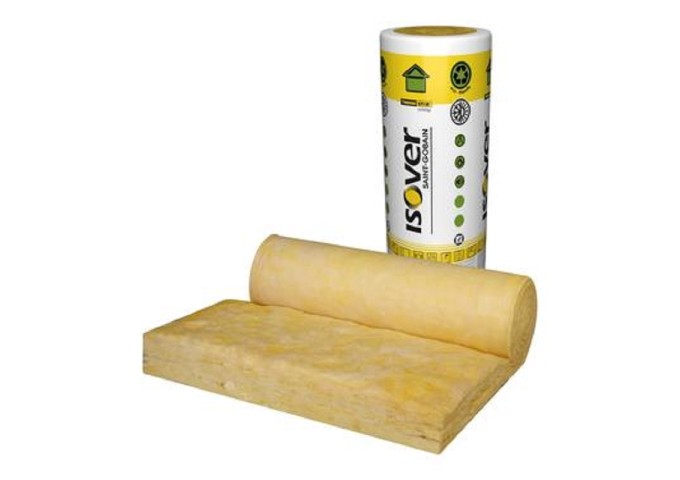 Laine de verre Isover Opti.Mata Plus 10cm rouleau 10.32m²