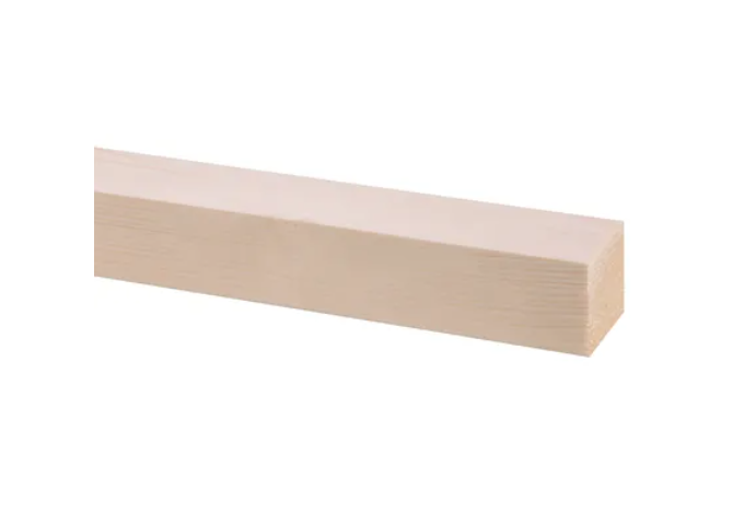 Chevron 44x44mm idéal pour CLOISON SRN NON Traité pièce 3mètres