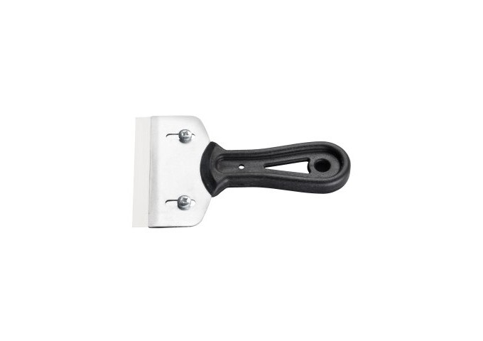 Couteau mastic en acier inoxydable 10cm avec manche en résine Hardy pièce