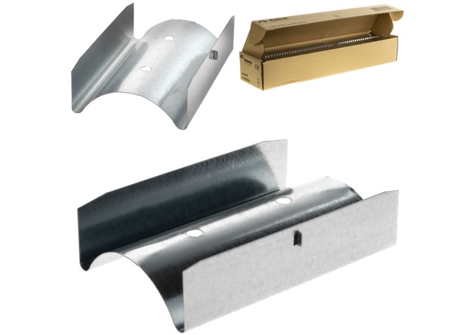 Manchon.Connecteur (eclisse) longitudinal 60 100 budmat boite 50pièces