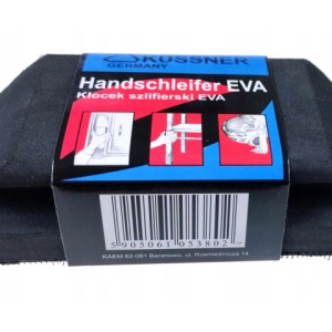 Bloc de ponçage 12x7cm prêt à l'emploi/ pièce