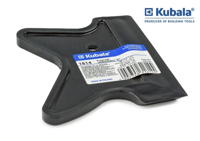 Couteau en résine noir pour mastic.silicone Kubala 1614 pièce