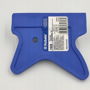 Couteau en résine bleu pour mastic-silicone Kubala 1628/ pièce