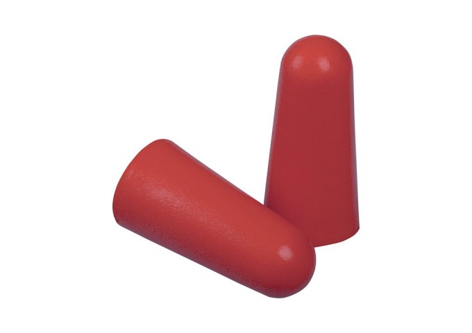 BOUCHONS D'OREILLE Rouge paquet 10paires