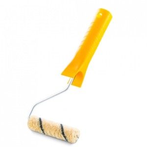 Rouleau peintre Universel Hardstar 10cm + manche jaune Hardy/ pièce
