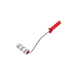 Rouleau 15mm Nylon plus 10cm avec manche 25cm pour peintures avec solvants Hardy/ pièce