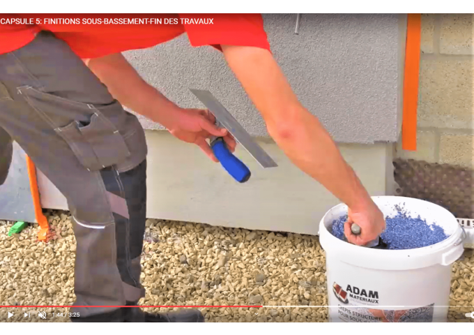 Crepis SOUS.BASSEMENT M540 Adam Materiaux seau 25kg