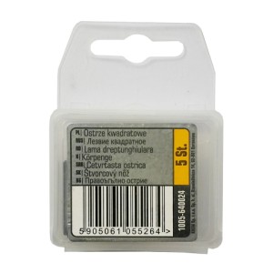 Lames carrées 15mm pour scie Hardy/ 5pièces